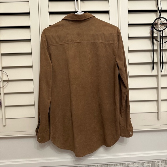 Fall Button Down Blouse - Picture 2 of 6